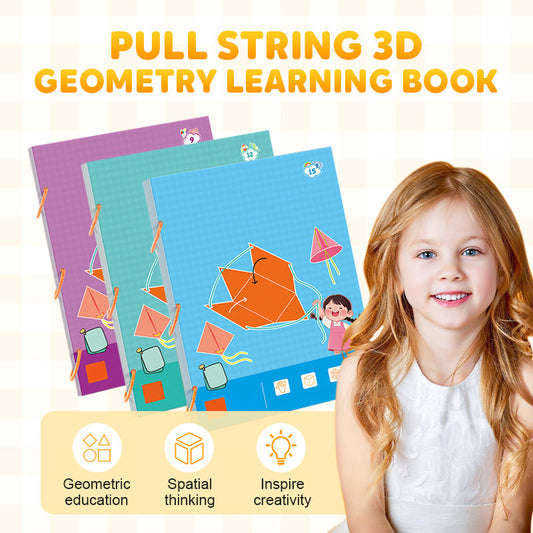 👶✨Carte de învățare a geometriei 3D cu șnur