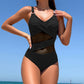 🌊🩱Costum de baie dintr-o singură piesă sexy din plasă