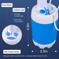✨Reducere de 50% la produsele cele mai vândute✨🚿Duș de camping portabil cu pompă de apă
