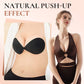 Sutien push-up fără bretele cu lipire invizibilă