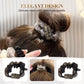 4PCS Elegant Rhinestone Elastic Hairband