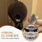 4PCS Elegant Rhinestone Elastic Hairband