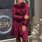 ✨Rochie patchwork cu paiete strălucitoare pentru femei