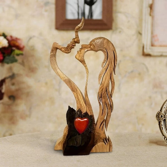 💞Ornamente din lemn de dragoste eternă