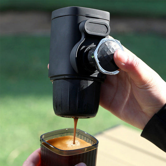 ☕✨Aparat de cafea portabil, acționat manual