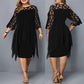 Rochie casual asimetrică cu decupaje pentru femei
