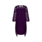 Rochie casual asimetrică cu decupaje pentru femei