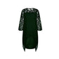 Rochie casual asimetrică cu decupaje pentru femei