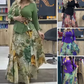 💐Set format din bluză la modă și fustă florală