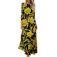 💝Rochie elegantă imprimată cu mânecă lungă