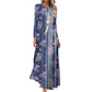 💝Rochie elegantă imprimată cu mânecă lungă